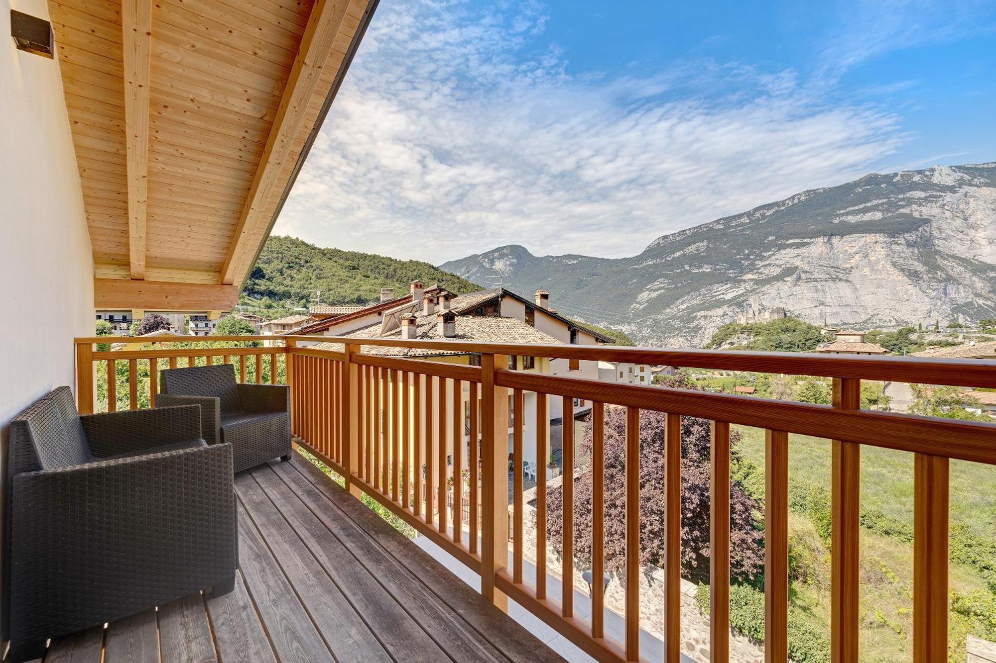 Apartmán Castle View Drena Exteriér fotografie